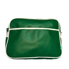 Inspired by the glory day of Nigeria Airways, the ÈKÓ RETRO Airliner Bag is a premium-quality, handcrafted bag that is ideal for traveling. It is made from scratch-resistant, water-resistant, and lightweight nylon, which makes it a perfect travel companion. The ÈKÓ RETRO Airliner Bag has a retro design inspired by vintage Nigerian fashion. Travel in retro style with this dapper shoulder bag. Functional Satchel Shoulder Bag For Overnight Trips, Sporty Rectangular Bags For Trip, Retro Travel Shoulder Bag Backpack, Retro Travel Backpack, Sporty Green Bag For On-the-go, Sporty Rectangular Shoulder Bag For Overnight Trips, Sporty Backpack For Trips, Green Rectangular Duffle Bag For Everyday Use, Green Bags With Luggage Sleeve For Everyday Use