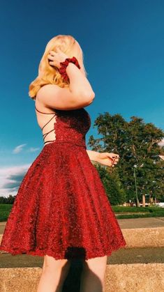 Specifications Occas Fitted Spaghetti Strap Ball Gown For Prom, Dresses School Dance, Dresses School, Prom Dresses Burgundy, Dresses Burgundy, School Dance Dresses, Short Party Dress, Short Prom Dresses, Burgundy Lace