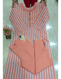 Name: Kurti set  Kurta Fabric: Khadi Cotton Bottomwear Fabric: Khadi Cotton Fabric: Khadi Cotton Sleeve Length: Three-Quarter Sleeves Set Type: Kurta With Bottomwear Bottom Type: Pants Pattern: Striped Net Quantity (N): Single Sizes: M, L, XL, XXL, XXXL Best quality khadi kurta sets in women fashion Multicolor Straight Kurta Sets For Summer, Festive Casual Straight Kurta Set, Casual Festive Straight Kurta Sets, Spring Cotton Straight Kurta Set, Cotton Straight Kurta Sets For Spring, Traditional Summer Straight Kurta Sets, Traditional Straight Kurta Sets For Summer, Traditional Summer Beach Sets, Traditional Beach Sets For Spring