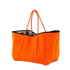 The cool, everyday bag that’s perfect for work, gym, beach, traveling, and everything in between. Functional Tote Gym Bag For Weekend, Functional Weekend Tote Gym Bag, Sporty Rectangular Weekend Travel Bag, Large Capacity Tote Gym Bag For Weekend, Casual Orange Bag For On-the-go, Sporty Tote Gym Bag For Weekend, Sporty Rectangular Gym Bag For Weekend, Sporty Weekender Bag With Large Capacity For Daily Use, Weekender Tote Bag With Removable Pouch