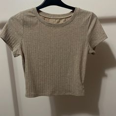 Size Small Women’s Brown Cropped Tee, No Tags, Never Worn/No Flaws Small Women, Cropped Tee, Crop Tee, Tops & Tees, Womens Tops, Tags, Customer Support, Full Service, Women Shopping