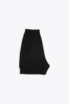 Rick Owens Drkshdw Cargobela Shorts Designer's ID: DU01D1369-CB Rick Owens Drkshdw Cargo Bela Shorts from the SS24 Lido Collection. Made from smooth cotton material, these shorts feature an elasticated waistband with an integrated long drawstring and metallic buds. Complete with a front zip-up closure, 2 side and 2 back buttoned pockets, and 2 vertical side cargo pockets, these shorts offer a contemporary avant-garde aesthetic. Color: Black Composition: Cotton Made in ITALY Black Wide-leg Shorts With Elastic Waistband, Black Wide Leg Shorts With Elastic Waistband, Black Cargo Shorts With Patch Pockets For Streetwear, Black Cargo Shorts With Side Pockets, Wide Leg Workwear Shorts With Side Pockets, Black Cargo Knee-length Shorts, Casual Black Cargo Pants With Built-in Shorts, Relaxed Fit High-waisted Shorts With Patch Pockets, Black Knee-length Cargo Shorts With Pockets