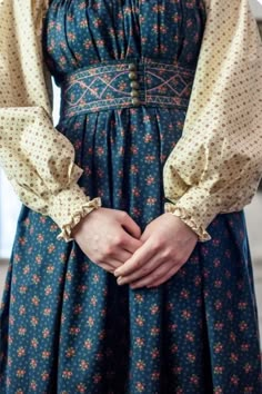 Gaun Abad Pertengahan, Old Fashion Dresses, Cottagecore Fashion, Mode Vintage, Mode Inspiration, Looks Vintage, Cottage Core, Modest Fashion, Pretty Dresses