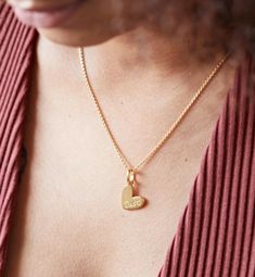 Heart Necklace – Rellery Small Heart Necklace, Initial Heart Necklace, Custom Necklaces, Heart Necklaces, Double Heart Necklace, Meaningful Jewelry, Custom Name Necklace, A Necklace, Everyday Accessories