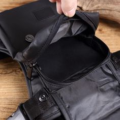 Do you end up with stuffed pockets when you don't really want to carry a rucksack or a bag? In that case, this Premium Biker Leg Bag is just what you need! It looks cool and will compliment your biker look. At the same time, it is roomy enough for all your essential items like wallets, cards, keys, smartphone, earbuds, etc. With this leg bag, you can relax and be sure that you have a secure, durable, and easy to carry accessory The Premium Biker Leg Bag is made from high-quality Oxford material Multifunctional Chest Bag With Anti-theft Pocket, Outdoor Nylon Anti-theft Bag, Multifunctional Anti-theft Shoulder Bag For Outdoor Activities, Anti-theft Shoulder Chest Bag For Outdoor Activities, Black Anti-theft Chest Bag, Black Anti-theft Shoulder Chest Bag, Black Techwear Chest Bag For Outdoor, Multifunctional Anti-theft Shoulder Bag For Outdoor, Multifunctional Anti-theft Chest Bag For Outdoor