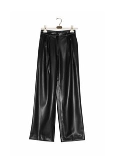 Loose fit vegan leather trousers with low waist, double pleated waistband and belt loops. Made from high quality PU. Fabric contains natural stretch. Model is in MINUSEY S. ✔️ Free worldwide express shipping over $100✔️ Loved by 6,500+ customers✔️ Limited edition collections, maximum style⠀⠀⠀⠀⠀⠀⠀⠀⠀Stay ahead of the trend with can’t-find-anywhere-else staples. Your closet will thank you 💕* MINUSEY S = EU 34, US 2* MINUSEY M = EU 36, US 4* 100% PU Leather* Hand wash cold or professional clean* Made in Korea - Model Height: 169cm/5'6" (US2, EU34) Fit Vegan, Pu Fabric, Waiting List, Pleated Trousers, Leather Trousers, Low Waisted, Low Waist, Model Height, Vegan Leather