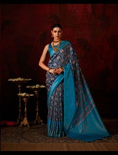 Softy Silk New Casual Designer Saree On Rutbaa