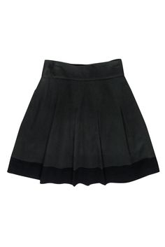 Slip into cozy-chic style with this elegant skirt from Rag & Bone. Made from soft and luxurious cashmere, this gorgeous olive green skirt boasts polished pleats and a flattering a-line silhouette. Perfect for creating chic autumn looks, pair this number with a black fitted turtleneck and tall boots. Size 6 (28) 100% Cashmere Lined Hidden side zip Pleated Black contrast hem A-line silhouette Above-the-knee Waist 26.25" Length 20" Elegant Pleated Mini Skirt For Party, Elegant Party Mini Skirt With Pleated Hem, Elegant Mini Skirt With Pleated Hem For Fall, Elegant Winter Mini Skirt For Work, Chic Formal Full Mini Skirt, Elegant Mini Skirt With Pleated Flared Hem, Elegant Flared Mini Skirt With Pleated Hem, Elegant Pleated Mini Skirt For Fall, Elegant A-line Mini Skirt With Lining