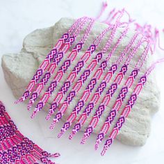 Friendship Bracelets Wove  Condition: 100% Brand New and High Quality  Style: Colorful Bracelets Material: Cotton 100% wholesale please message chat Color : as show Each one varies between 10-11 inches (actual woven parts are 5 - 5.5 inches)  width 0.5 - 0.7 Cm.  Tie-on, one size Pink Hippie Friendship Bracelets As Gift, Hippie Pink Friendship Bracelets For Festivals, Pink Bohemian Braided Woven Bracelets, Pink Hippie Friendship Bracelets For Festivals, Hippie Handwoven Friendship Bracelets As Gifts, Pink Bohemian Woven Braided Bracelets, Pink Bohemian Woven Braided Bracelet, Hippie Pink Bracelet As Gift, Hippie Pink Bracelet For Gift