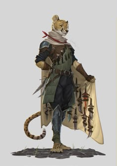 Living Armor Dnd, Rakshasa Dnd, Tabaxi Dnd, Dnd Tabaxi, Dnd Npc, Dnd Races, Dnd Inspiration