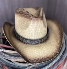 This beautiful Rattle Snake Hat Band is 1" wide and 21" long and is adjustable to fit any size hat with the slip knot leather ties. You have the option to buy just the hat band or include a hat that is pictured in this listing.  I am offering a beige distressed hat or a light brown distressed hat.  The hats come in one size and fit most heads with an elastic sweat band.  I will also provide hat sizers incase you need to make it a little smaller. This is a made to order item,  please allow at lea Snake Hat, Rattle Snake, Slip Knot, Sweat Band, Distressed Hat, Stylish Hats, Support Handmade, Hat Band, Custom Hats