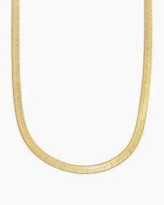 Bodhi Mini Necklace – gorjana Elegant 16 Inch Snake Chain Necklace, Elegant Gold-tone Chain Necklace For Wedding, Classic Wedding Chain Necklace, Elegant Snake Chain Necklaces For Wedding, Elegant Snake Chain Necklace As A Gift, Elegant Snake Chain Necklace For Formal Occasions, Elegant Snake Chain Jewelry For Formal Occasions, Elegant Herringbone Chain Necklace As Gift, Elegant Formal Necklace With Snake Chain