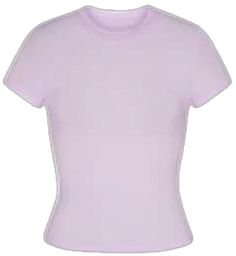 a women's t - shirt with short sleeves and no buttons on the chest