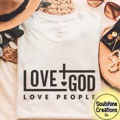 *All Items Are Made To Order. * Turnaround Time Is 7-14 Business Days. Please See Sizing Chart If You Have Any Questions Or Concerns Feel Free To Message Me! Follow Us On Social Media! Instagram: @Soulshinecreationsco Www.Soulshinecreationsco.Com Love God Love People, Scripture Svg, Church Shirt, God Love, Christian Svg, Bella Canvas Tees, Shirt Mockup, Love People, Direct To Garment Printer