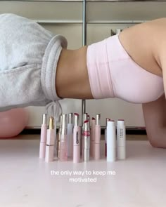 not mine 💕 Saludable Aesthetic, Pink Lifestyle, Smink Inspiration, Quick Workout Routine, Pink Girly Things, Healthy Lifestyle Inspiration, Glow Up Tips, Workout Aesthetic, روتين العناية بالبشرة