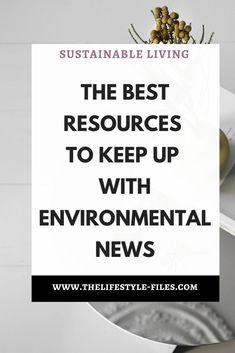 the best resources to keep up with environmental news in this postcard, there is an image