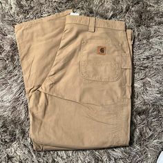 Brand New Carhartt Cargos! Size 42/30. Original Fit. Carhartt Cargos, Canvas Work Pants, Thrift Clothes, Carhartt Flannel, Carhartt Work Pants, Carhartt Cargo Pants, Cargo Work Pants, Carhartt Men, Carhartt Cargo