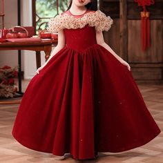 Size
			Bust
			Waist
			Length
		
		
			cm
			inch
			cm
			inch
			cm
			inch
		
		
			0-1 Year (80cm)
			50
			19.69
			48
			18.90
			75
			29.53
		
		
			1-2 Years (90cm)
			52
			20.47
			48
			18.90
			80
			31.50
		
		
			2-3 Years (100cm)
			56
			22.05
			52
			20.47
			85
			33.46
		
		
			3-4 Years (110cm)
			60
			23.62
			56
			22.05
			90
			35.43
		
		
			4-5 Years (120cm)
			64
			25.20
			60
			23.62
			95
			37.40
		
		
			5-6 Years (130cm)
			68
			26.77
			64
			25.20
			100 Princess Style Pink Dress For Christmas Fancy Dress, Princess Style Christmas Dress For Fancy Dress Occasion, Princess Style Christmas Fancy Dress, Princess Style Dress For Christmas Fancy Dress, Holiday Princess Dresses, Princess Style Christmas Dress For Fancy Dress, Sleeveless Christmas Princess Dress For Holiday, Sleeveless Princess Dress For Christmas Holiday, Sleeveless Christmas Holiday Princess Dress