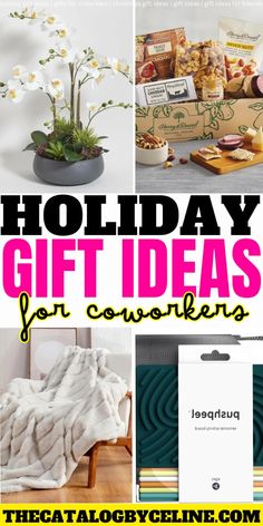 holiday gift ideas for coworkers