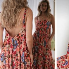 Straight Dress, Mode Inspo, Printed Dress, Floral Maxi, Look Fashion, Pretty Dresses, Fashion Inspo Outfits, Dress To Impress, Casual Style