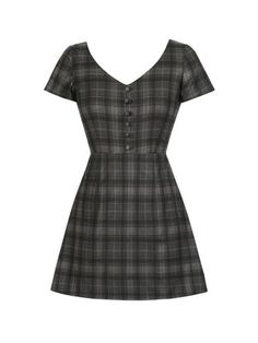 Keep it cool and casual in this Short Sleeve Plaid Gothic Mini Dress! Size Chart: Size Bust (cm) Waist (cm) Length (cm) Bust (in) Waist (in) Length (in) XS 78 58 75 30.71 22.83 29.53 S 82 62 77 32.28 24.41 30.31 M 86 66 79 33.86 25.98 31.10 L 90 70 81 35.43 27.56 31.89 Description: Waistline: EmpireSleeve Style: RegularSleeve Length(cm): ShortSilhouette: A-LinePattern Type: PlaidNeckline: V-NeckMaterial: Cotton/LanonDress Length: Above Knee, MiniDecoration: Button Gothic Mini Dress, Preppy Mode, Keep It Cool, Bodycon Dresses Casual, Swimwear Dress, Puff Sleeve Dresses, Active Wear Leggings, Dress Size Chart, Plaid Dress