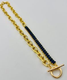 Best selling chunky 14k gold filled chain with a pop of sparking navy crystal.  Elevate your outfit with this necklace.  Measures 16in, should be worn close to the neck.  Please message me if you need longer chain. Long Chain, Wedding Jewellery Necklace, Wedding Necklace, Crystal Necklace, Gold Filled, Wedding Jewelry, Jewelry Necklaces, Gift Card, Etsy Accessories