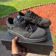 “Black Phantom” Worn 3 Times, I Don’t Want Them Anymore They’re Basically Brand New! Kids Jordans, Air Jordan 1 Low, Jordan 1 Low, Travis Scott, Air Jordan 1, Jordan Shoes, Jordan 1, Shopping List, Air Jordan