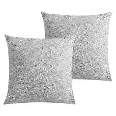 PRICES MAY VARY. ✤SIZE: 18 x 18 Inches (45 x 45 cm). PACKAGE includes: ONLY 2 pillow cover, no filler. ✤MODERN DESIGN: Handmade high quality materials including high density sequins on one side and soft velvet material on the other. The sequins are shiny and sparkling, difficult to flip, very tight and beautiful. Hidden zipper design with quality stitching. ✤USAGE: Sparkling glitter pillow covers can be not only used as a great decoration for your sofa, bedroom, living room, couch, car, but also perfect for Wedding, Christmas, New Year, Party. Decoration and everyday use as it will create a warm and holiday mood wherever they are placed. ✤PERFECT GIFT: We offer you the best quality and workmanship with throw pillow covers. Super cute and very attractive design, it will last you many fun oc Purple And Grey Bedroom Ideas, Purple And Gray Bedroom Ideas, Purple And Gray Bedroom, Glam Pillows, Glitter Pillows, Grey Bedroom Ideas, Sequin Throw Pillows, Glam Bedroom Decor, Square Cushion Cover