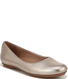 From Naturalizer&#x2C; the Maxwell Tumbled Leather Casual Ballet Flats feature:Tumbled leather upperSlip-on constructionSynthetic liningContour Plus comfort systemSynthetic outsoleApprox. 0.50" heelImported. Casual Ballet Flats, Comfortable Flats, Leather Ballet Flats, Dillard's, Leather Slip Ons, Tumbling, Flat Shoes Women, Ballet Flats, Shoes Flats