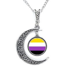 PRICES MAY VARY. Title: Non-Binary Pride Flag necklace,Glass Dome Pendant, LGBT Gift, Gay Pride Cabochon Charm Jewelry,Minimalist necklace,Dainty necklace,N191. Product Type: Departments > Men > Jewelry > Necklaces Non Binary Pride, Mens Jewelry Necklace, Jewelry Minimalist, Non Binary, Pride Flag, Necklace Dainty, Glass Dome, Minimalist Necklace, Pride Flags