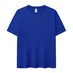 Men’s Summer Cotton Solid Color T-Shirt Fabric: Cotton Size: S, M, L, XL, 2XL, Color : White, Black, ArmyGreen, Banana Yellow, Beige, DarkGray, Gray, Haze Blue, Light blue, Light yellow, LightPink, Navy BlueM Olive Green, Royal Blue, Tiffany Green, Wine Red, Red Pattern: Solid Color Type of collar: Round Neck For the season: Summer Applicable Scene: Leisure, Daily Blue Tshirt Outfit Men, Blue Tshirt Design, Blue T Shirt Design, Royal Blue Clothes, Solid Color Tshirt, Blue Tshirt Outfit, Summer Outfits For Men, Royal Blue Shirt, Men's Summer Fashion