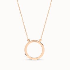 The Circular Silhouette Necklace is a testament to timeless style. It has a diamond-studded circular pendant that captures the essence of enduring love. This piece transforms any ensemble into a captivating look. It’s more than just a necklace; it’s a circle of endless possibilities. Modern Round Diamond Necklace With Adjustable Chain, Refined Round Yellow Gold Diamond Necklace, Refined Yellow Gold Round Diamond Necklace, Timeless Rose Gold Round Necklace, Elegant 14k Gold Full Circle Necklace, Timeless Yellow Gold Circle Jewelry, Elegant Circle Necklace With Polished Finish, Timeless Jewelry With Single Cut Diamond Round Pendant, Timeless Round Pendant Necklace With Single Cut Diamonds