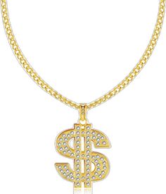 Chain For Men, Dollar Sign, Mix Style, Chains For Men, Necklace Gold, Hip Hop, Gold Necklace, Plating, For Free