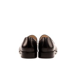 Men's Brown Leather Metal Bit Loafer - The Andrey by Idrese Timeless Business Slip-ons With Round Toe, Timeless Business Slip-on Loafers, Modern Formal Slip-ons With Brogue Detailing, Elegant Moc Toe Slip-ons For Office, Timeless Business Slip-ons With Rubber Sole, Timeless Workwear Slip-ons With Plain Toe, Luxury Tassel Loafers For Business, Luxury Plain Toe Tassel Loafers For Business, Luxury Tassel Loafers For Business With Plain Toe