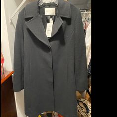 Size 8 Winter Coat. Sophisticated Look. Quality Product. New With Tags. Trench Coats, Black Wool, Sophisticated Look, Winter Coat, Trench Coat, Cashmere, Jackets & Coats, Jackets For Women, Wool