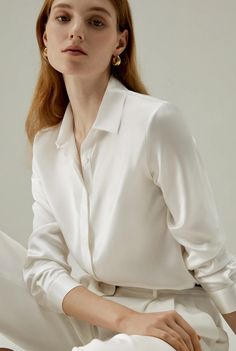 Elevate your wardrobe with the LilySilk 22MM Basic Concealed Placket Silk Shirt. Crafted from premium 22MM silk, this shirt offers a smooth, luxurious feel and a sleek silhouette. The concealed placket adds a minimalist touch, making it perfect for both professional and casual settings. Whether you're heading to the office or a dinner date, this versatile piece ensures you always look polished and sophisticated. Available in a range of elegant colors, it's a timeless addition to any wardrobe. #LilySilk #SilkShirt #Affiliate #TimelessFashion #LuxurySilk #MinimalistStyle #OfficeChic #ElegantBasics #VersatileWardrobe #SophisticatedStyle #ClassicFashion Silk Pajamas Women, Silk Clothes, Silk Nightwear, Camisole Set, Silk Knit, Oversize Fashion, Stripe Silk, Silk Pajamas, Silk Twill