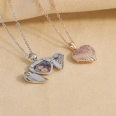 ✦ Add a touch of personalization to your jewelry collection with our Dainty Heart Personalized Photo Name Necklace! This versatile Memory Necklace can be used for any meaningful occasion, from an Anniversary Necklace to a Couple Necklace, Family Necklace, or Custom Gift. Keep your loved ones close to your heart in the chicest way possible. ----------- DETAILS ----------- - Color: Gold / Silver / Rose Gold - Buying Options: Necklace/ Bangle - Pendant Size (Length x Width): 17mm x 15.5mm - Necklac Aesthetic Pendant, Heart Shaped Frame, Anniversary Necklace, Photo Locket Necklace, Memory Locket, Aesthetic Jewelry, Heart Locket Necklace, Family Necklace, Gold Armband