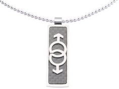 a necklace with the word god on it