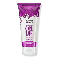 Curl Talk Fragrance & Protein Free Sculpting Gel - FRAG-FREE CURL TALK SCULPTING GEL 6.0OZFeaturesFragrance FreeProtein FreePerfect for curly girls with sensitivitiesGreat for curly girls who love to layer products to mix & match fragrance/proteinMaximizes definitionFlexible-firm hold Controls frizz Flake-freeSafe for color-treated hairFor all curl typesFormulated WithoutSiliconesGlutenFragranceAlcoholProtein - Curl Talk Fragrance & Protein Free Sculpting Gel Natural Hair Products For Curly Hair, Curl Talk, Gel Curly Hair, Chrismas Wishes, My Birthday Wish, Not Your Mothers, Hair Care Curly, Natural Hair Care Routine, Lulu Outfits