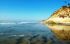 the beach is clean and ready to be used