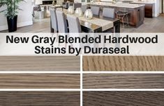 new gray blended hardwood stains by duraseal