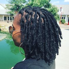 8.5 month thick locs Thick Locs, Loc Inspiration, Dreadlock Styles, Natural Hair Tips, African American Hairstyles