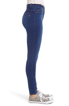 Buttery-soft skinnies are designed in a classic indigo wash with a flattering mid-rise and easy-moving stretch. Style Name:1822 Denim Extra Long Butter Skinny Jeans (Lennox). Style Number: 6087176. Stretch Medium Wash Flare Jeans, Classic Stretch Denim Blue Bottoms, Slim Fit Mid-rise Elastane Jeggings, Everyday Mid-rise Elastane Jeans, Medium Wash Full-length Denim Jeggings, Medium Wash Full Length Denim Jeggings, Medium Wash Denim Jeggings, Full Length Medium Wash Denim Jeggings, Fall Medium Wash Elastane Jeans