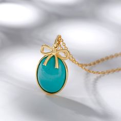 Enhance your graceful style with this oval turquoise pendant in sterling silver. High polish finish is featured in this stunning gemstone jewelry necklace, giving it a brilliant shine and glitz adding to its feminine charm. This chic necklace will surely update any woman's jewelry collection and will compliment casual and formal attires.Carat Weight: 5.615 ctStone Size: 13*17 mmStone Type: Jeulia® StoneNumber of Stones: 1 Stone Color: TurquoiseStone Shape: OvalWeight: 1.4 gWidth: 13.1 mmHeight: Elegant Sterling Silver Turquoise Pendant Necklace, Elegant Turquoise Teardrop Pendant Jewelry, Gift Turquoise Necklace With Round Pendant, Fine Jewelry Turquoise Pendant Necklace, Fine Jewelry Turquoise Pendant Necklace Gift, Elegant Turquoise Necklace With Round Blue Pendant, Elegant Blue Turquoise Necklace With Round Pendant, Elegant Turquoise Teardrop Pendant Necklace As Gift, Elegant Blue Turquoise Round Pendant Necklace