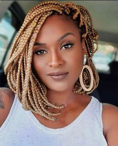 Short Hairstyles for Busy Mornings: 5-Minute Guide Fake Hair Braids, Pixie Braids, Black Box Braids, Bob Braids Hairstyles, Blonde Box Braids, Short Box Braids, Bob Braids