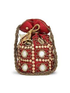 Bag For Wedding, Ethnic Bag, Potli Bags, Mirror Work, Bags Handbags, Shoe Accessories, Bag Lady, Women Accessories, Shoulder Bag