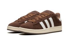 Campus 00s GY6433 Brown Campus, Adidas Campus 00, Campus 00, Adidas Campus 00s, Campus Style, Adidas Skateboarding, Adidas Campus, Cloud White, Vans Sneakers