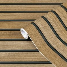 a close up view of a wooden wallpaper with black lines on the woodgrain