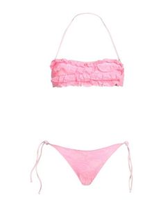 Jersey Lace No appliqués Solid color Stretch Pink Swimming Suits, Baithing Suits, Swimsuit Inspo, Beach Fits, Pink Swimsuit, Malibu Barbie, Cute Bathing Suits, Summer Bikinis, Cute Swimsuits