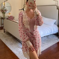 So Cute! Spring Sleepwear With Delicate Lace, Feminine Lace Sleepwear For Spring, Feminine Lace Sleepwear For Summer, Delicate Lace Sleepwear For Beach, Pink Delicate Lace Sleepwear For Summer, Pink Delicate Lace Sleepwear For Spring, Feminine Lace Sleepwear, Feminine Delicate Lace Sleepwear For Beach, Feminine Summer Sleepwear